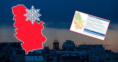 PAŠĆE I DO 30 CM SNEGA Meteorolog najavio: Od ovog datuma u Srbiju stiže PRAVA ZIMA