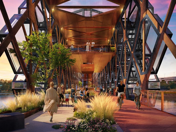 USKORO POČINJE REKONSTRUKCIJA NEKADAŠNJEG ŽELEZNIČKOG MOSTA U BEOGRADU Imaće vidikovce i odmorišta (FOTO)