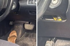 ŽENA VOZILA AUTO, PA OSETILA DA JOJ NEŠTO GMIŽE PO NOZI Kada je shvatila šta je, umalo se onesvestila od šoka! (FOTO)