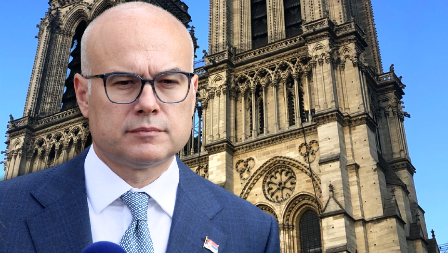 ZOVU NAS FRANCUZI! Premijer Vučević na otvaranju Notr Dama! Vučić potvrdio: "Srbiji je mesto tamo!"