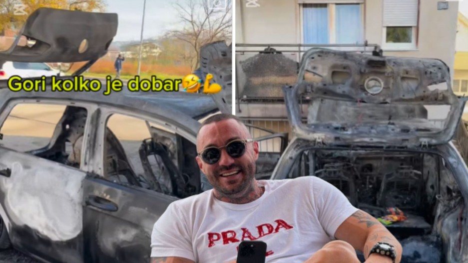 JODŽIR ZAVRŠIO U POLICIJI! Evo šta se dešava nakon što mu je zapaljen automobil