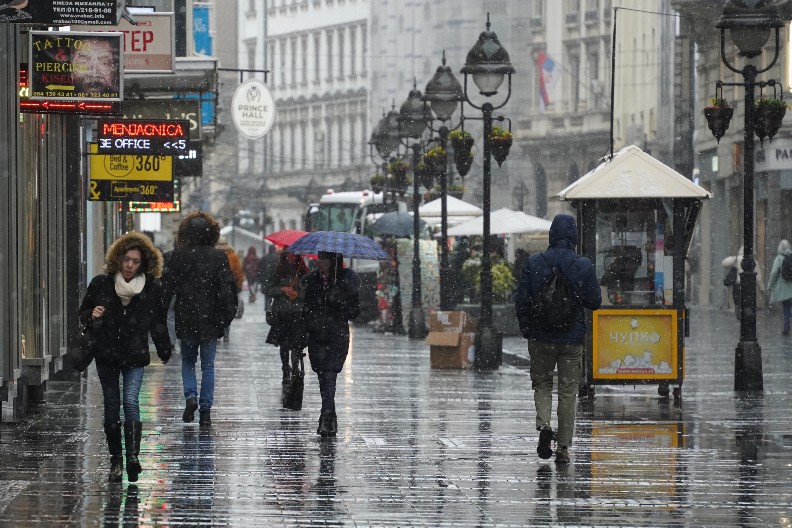 STIŽE RAZVEDRAVANJE Ovo je najnovija prognoza RHMZ, u nedelju nova kiša i sneg
