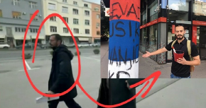 EVO KO UPRAVLJA PROTESTIMA OPOZICIJE: Čovek koji je uništavao srpske zastave po Novom Sadu (FOTO)