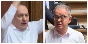 LUTOVAC I MILIVOJEVIĆ POKAZALI PRAVO LICE Obojica pobegli sa političkog megdana!