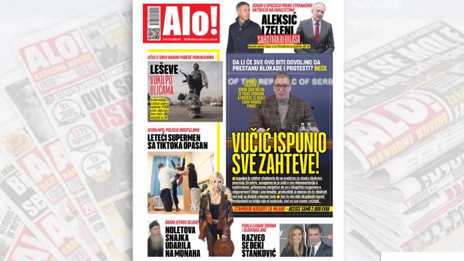 VUČIĆ ISPUNIO SVE ZAHTEVE! Da li će ovo biti dovoljno za prestanak blokada i protesta? Neće