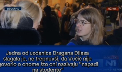 TREBALO IM JE MANJE OD SAT VREMENA Đilasove uzdanice momentalno počele da šire laži o Vučiću (VIDEO)