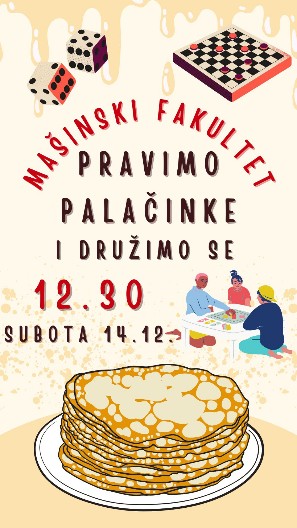 OTVORENO SE ZAVITLAVAJU! Studenti Mašinskog fakulteta žele da piju pivo i prave palačinke! (FOTO)