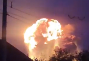 VOJNI AERODROM U PLAMENU Rusi zadali strahovit udarac neprijatelju