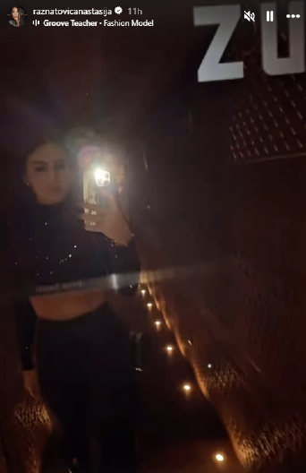 ANASTASIJA RAŽNATOVIĆ SA ZAOVOM U LUDOM PROVODU! Napravile haos u Španiji, a tu je i njena mlađa koleginica, svi gledaju u njih (VIDEO)