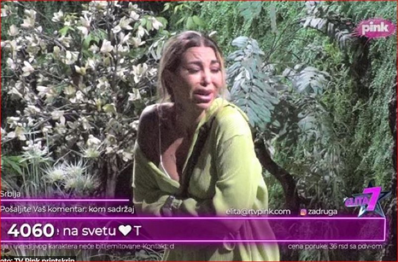 "NE ŽELIM DA MI ĆERKA DOLAZI OVDE" Aneli Ahmić grca u suzama, zadrugarka totalno van sebe!