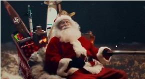 RUSIJA OBJAVILA PROPAGANDNI SPOT: Deda Mraz sa Zapada Rusima nosi na poklon NATO rakete, a onda ga ruski projektil raznosi i pretvara u vatromet (VIDEO)