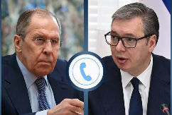 VUČIĆ RAZGOVARAO SA SERGEJOM LAVROVIM Teme razgovora bile su i najavljene sankcije NIS-u