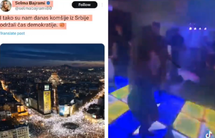 NAKON SEVERINE KOJOJ JE SREBRENICA GENOCID, STUDENTI DOBILI PODRŠKU I PEVALJKE KOJA SE ZALAŽE ZA VELIKU ALBANIJU!