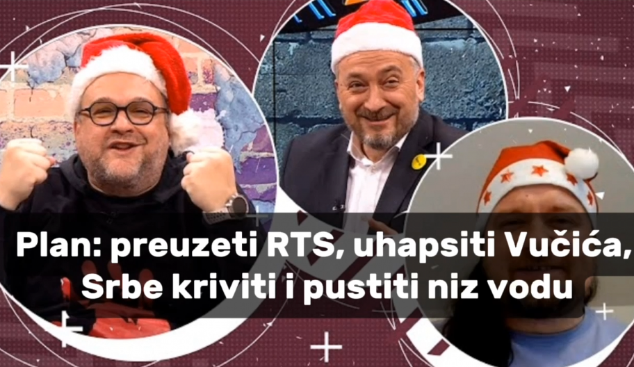 ŠOLAKOVCI OTKRILI NOVOGIŠNJE ŽELJE Uhapsiti Vučića, preuzeti RTS, Srbe pustiti niz vodu