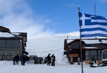 SNEG ZAVEJAO GRČKU! Halkidiki neprepoznatljiv - evo kako je u ostalim delovima! (VIDEO)