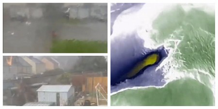 ALARM U EVROPSKOJ ZEMLJI, LETOVI I JAVNI PREVOZ OTKAZANI Opasno je po život, udari uragana biće do 160 kilometara na čas: Ovde je! (VIDEO)