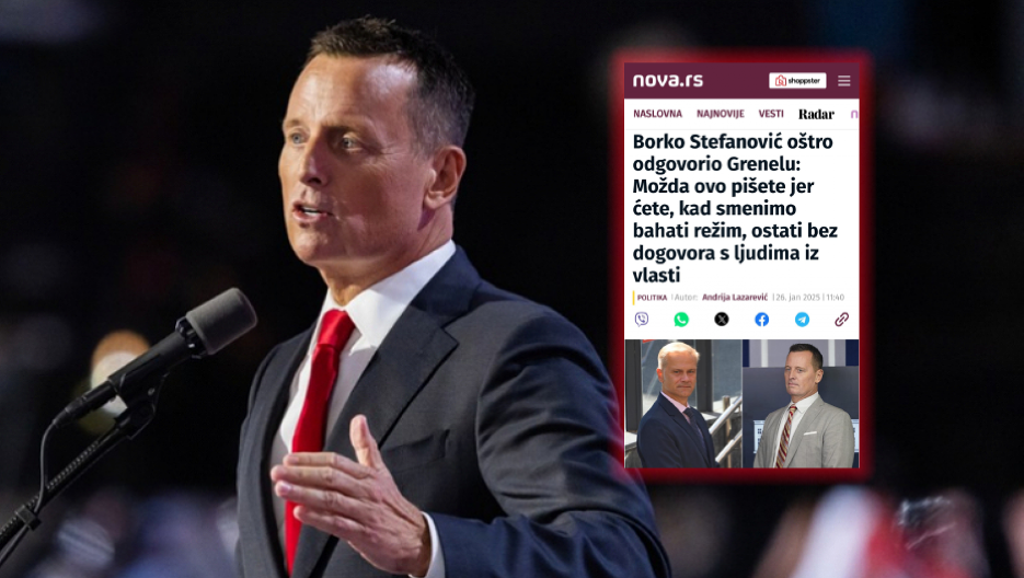 ZAŠTO OPOZICIJA KIPTI OD BESA? Grenel razotkrio njihove prave namere!