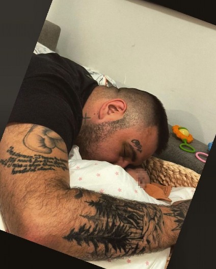 OTOPIO I NAJTVRĐA SRCA! Filip Car sa ćerkom Leonom pokazao emotivnu stranu: ''Ruku pružaj ocu svome''