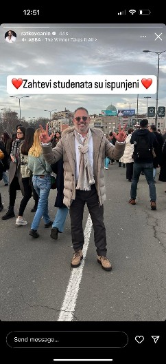 SVI ZAHTEVI STUDENATA SU ISPUNJENI! Jedan od glavnih promotera protesta, influenser Branko Babic potvrdio istinu (FOTO)