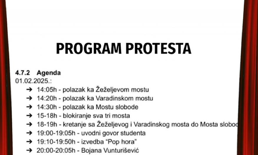 GOVORNICI NA PROTESTU: Na uslovnoj slobodi, nastupali na dan žalosti (VIDEO)
