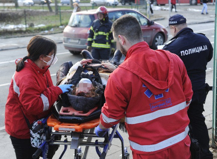 JEZIV UDES U RAKOVICI  Dve osobe su povređene