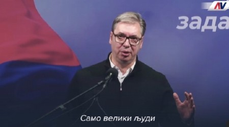 IZBORIĆEMO SE ZAJEDNO ZA ŽIVOT I POBEDU SRBIJE Srbija na nogama nakon moćne Vučićeve poruke (VIDEO)