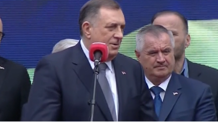 PRVI KOMENTAR DODIKA NA SRAMNU PRESUDU SUDA BiH "Godinu dana sam osuđen na njihovo s***e"