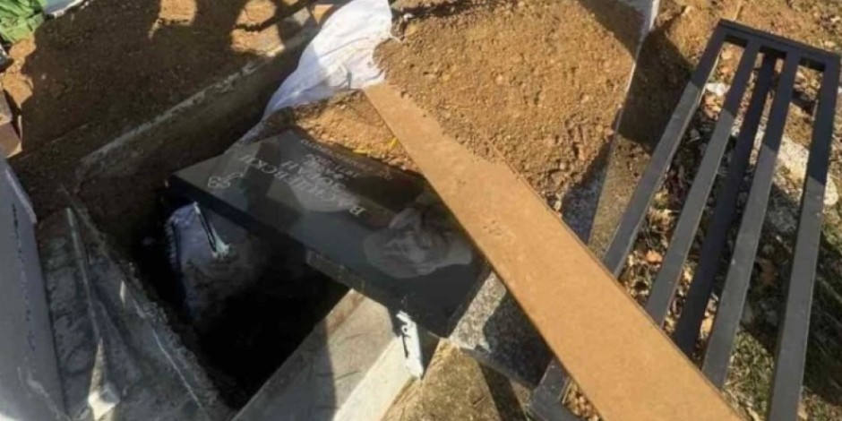 JEZIVO! Oskrnavljen grob poznatog novinara, njegov prijatelj objavio stravične fotografije: Tražili su zlato, kakvi su to monstrumi!