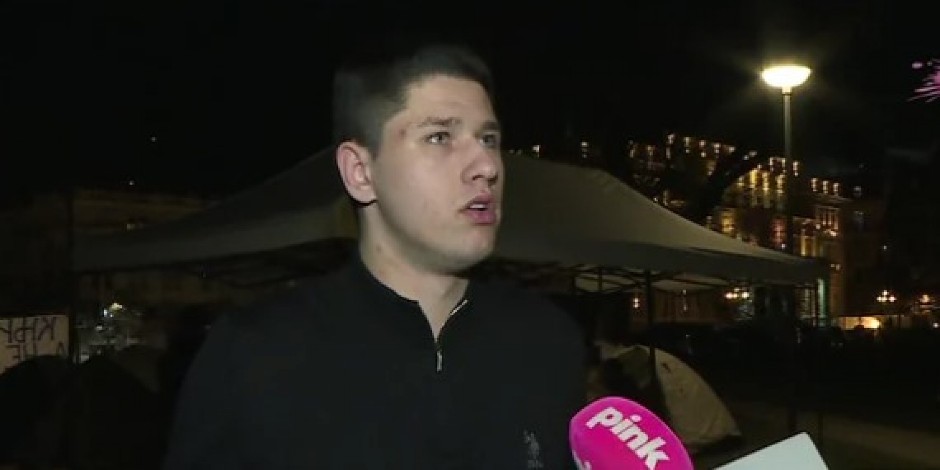 'MI SAMO ŽELIMO DA UČIMO' Pavlović o studentima ispred Predsedništva: Pisali smo dopise, ali niko nas nije čuo