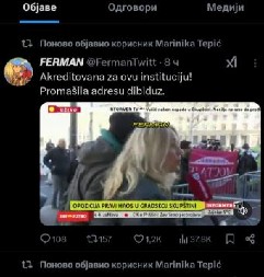 MARINIKA DELI PORUKE OSUĐENOG KRIMINALCA! "Samo da vidite ko je ovaj"