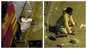 ČOVEKA PREGAZIO VOZ, ON PREŽIVEO Isplivao jezivi snimak (VIDEO)