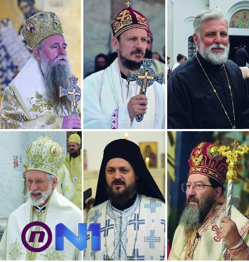 OPASAN DIL ŠESTORICE EPISKOPA I ANTISRPSKIH MEDIJA - METE SPC I PATRIJARH PORFIRIJE
