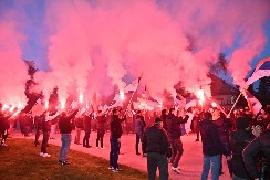 VIJORE SE SRPSKE TROBOJKE: Srbi sa KiM stigli u Čačak (FOTO/VIDEO)