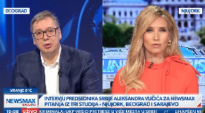 PROTESTI NAM PREDSTAVLJAJU TEŠKOĆE, ALI PREBRODIĆEMO IH Vučić: Želimo da Srbija bude najbrže rastuća ekonomija