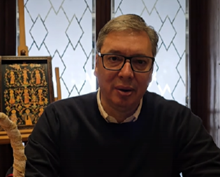 VUČIĆ SE HITNO OGLASIO VIDEO-PORUKOM: Evo šta je rekao o nasilju blokadera koji su udarili na novinare i urednike RTS-a