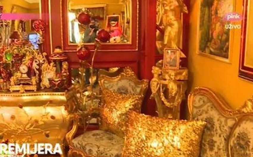 VILA KOJA JE CELA U ZLATU, NJENA VREDNOST JE POLA MILIONA EVRA! Našeg pevača otac tukao, pobegao od kuće, a danas živi u neverovatnom luksuzu (FOTO)