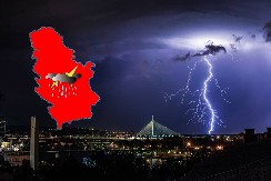 NEVREME U BEOGRADU, PLJUSKOVI SA GRADOM U OVIM DELOVIMA SRBIJE Oglasio se RHMZ - evo do kad će trajati vremenski SUNOVRAT