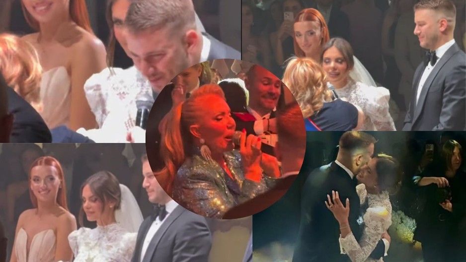 GALA SVADBA KTITOROVOG SINA Brena sa Sofronijevićem napravila haos, spektakl za pamćenje! (FOTO/VIDEO)