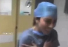 BOLNIČARI DOŽIVELI HOROR U NOĆNOJ SMENI Dok su se snimali i zabavljali, iza njih je prošla jeziva senka, snimak ledi krv u žilama! (VIDEO)