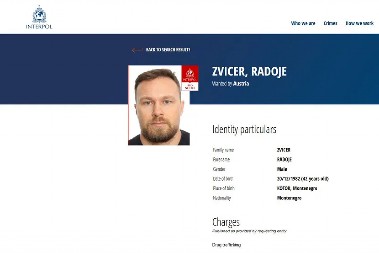 Radoje Zvicer na Interpolovoj poternici!