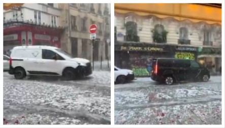OLUJA TUKLA PRESTONICU, SVE SE ZABELELO Pucale i šoferke u omiljenom gradu Srba,, LJUDI BEŽALI U ZAKLON OD GRADA (VIDEO)