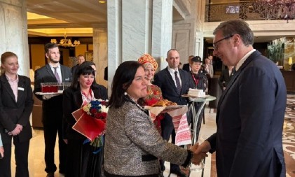 VELIČANSTVENO! Pogledajte doček za Vučića u Moskvi: "Hvala ruskim domaćinima!" (FOTO)