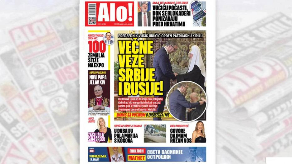 VUČIĆU POČASTI, DOK SE BLOKADERI PONIŽAVAJU PRED HRVATIMA Dve slike Srbije u Moskvi i u Strazburu