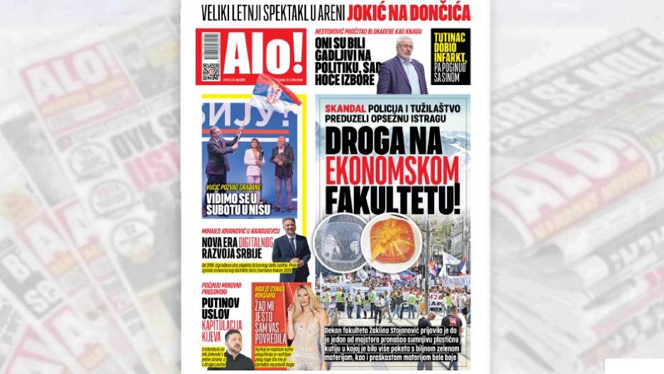 NESTOROVIĆ PROČITAO BLOKADERE KAO KNJIGU Bili su gadljivi na politiku, sad hoće izbore