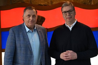 "SRBIJA ĆE UVEK BITI UZ RS" Vučić se sastao sa Dodikom u Beogradu: Dobar razgovor, mir i stabilnost od suštinskog značaja