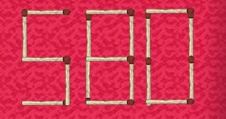 GENIJALNA MOZGALICA ZALUDELA SRBIJU  Pomerite dve šibice tako da dobijete NAJVEĆI MOGUĆI BROJ,  samo za one sa visokim IQ-om!