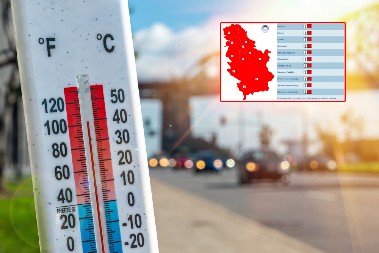 SRBIJA NA UDARU TOPLOTNOG TALASA Temperatura skače na 35, a evo kad će grunuti nevreme
