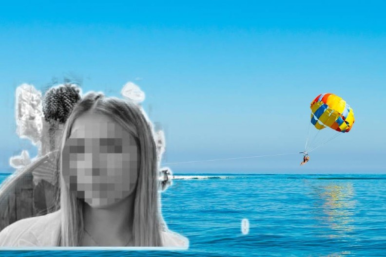 NOVOSAĐANKA PRISTALA NA BESPLATAN PARASEJLING JER SU JOJ PONUDILI DA SNIMI REKLAMU Sahrana zakazana sutra u Novom Sadu