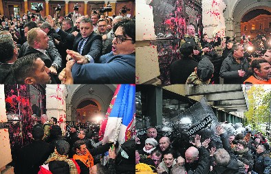 KAKO SEJEŠ, TAKO ŽANJEŠ Opozicija tokom cele 2024. sprovodila nasilje, pravila haos, a njihov trenutni rejting pokazuje šta narod misli o tome