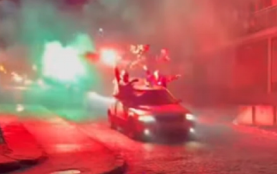 SRBI PO BADNJAKE IDU UZ BAKLJE I TRUBAČE Hit snimci iz cele zemlje, mreže gore, komentari od "Bože me sačuvaj" do "Bravo ljudine!"